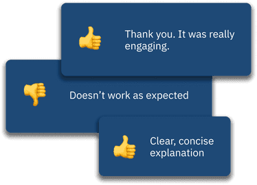 Feedback example cloud